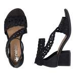 náhled Dámské sandály RIEKER 64657-00 černá S6