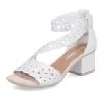 náhled Dámské sandály RIEKER 64657-80 bílá S6