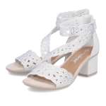 náhled Dámské sandály RIEKER 64657-80 bílá S6