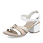 náhled Dámské sandály RIEKER 64663-90 bílá S6