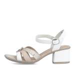 náhled Dámské sandály RIEKER 64663-90 bílá S6