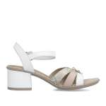 náhled Dámské sandály RIEKER 64663-90 bílá S6