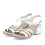 náhled Dámské sandály RIEKER 64663-90 bílá S6