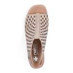 náhled Dámské sandály RIEKER 64777-64 béžová S6