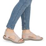 náhled Dámské sandály RIEKER 64850-31 růžová S6