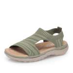 detail Dámské sandály RIEKER 64850-54 zelená S6