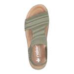 náhled Dámské sandály RIEKER 64850-54 zelená S6