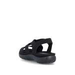 náhled Dámské sandály RIEKER 64857-00 černá S6