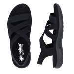 náhled Dámské sandály RIEKER 64857-00 černá S6