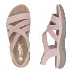 náhled Dámské sandály RIEKER 64857-31 růžová S6