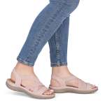 náhled Dámské sandály RIEKER 64857-31 růžová S6