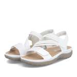 náhled Dámské sandály RIEKER 64870-81 bílá S6