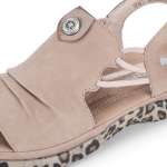 náhled Dámské sandály RIEKER 64871-20 béžová S6