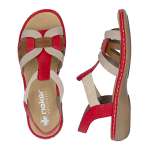 náhled Dámské sandály RIEKER 65918-33 červená S6