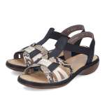 náhled Dámské sandály RIEKER 65918-92 černá S6