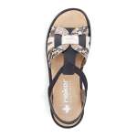 náhled Dámské sandály RIEKER 65918-92 černá S6