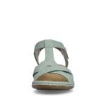 náhled Dámské sandály RIEKER 65919-52 zelená S6