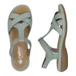 náhled Dámské sandály RIEKER 65919-52 zelená S6