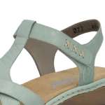 náhled Dámské sandály RIEKER 65919-52 zelená S6