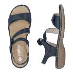 náhled Dámské sandály RIEKER 659C7-16 modrá S6