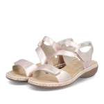 náhled Dámské sandály RIEKER 659C7-89 zlatá S6