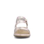 náhled Dámské sandály RIEKER 659C7-89 zlatá S6