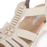 náhled Dámské sandály RIEKER 66201-62 béžová S6