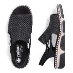 náhled Dámské sandály RIEKER 66241-00 černá S6