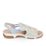 náhled Dámské sandály RIEKER 66248-10 modrá S6