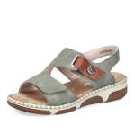 náhled Dámské sandály RIEKER 66280-52 zelená S6