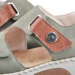 náhled Dámské sandály RIEKER 66280-52 zelená S6