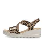 náhled Dámské sandály RIEKER 67410-90 béžová S6