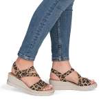 náhled Dámské sandály RIEKER 67410-90 béžová S6