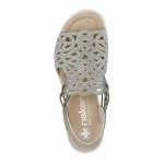 náhled Dámské sandály RIEKER 67465-52 zelená S6