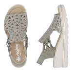 náhled Dámské sandály RIEKER 67465-52 zelená S6