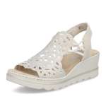 detail Dámské sandály RIEKER 67465-62 béžová S6