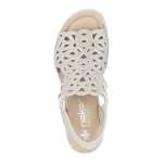 náhled Dámské sandály RIEKER 67465-62 béžová S6