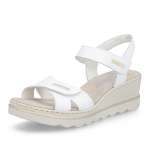 náhled Dámské sandály RIEKER 67497-80 bílá S6