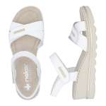 náhled Dámské sandály RIEKER 67497-80 bílá S6