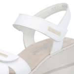 náhled Dámské sandály RIEKER 67497-80 bílá S6