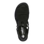 náhled Dámské sandály RIEKER 68075-00 černá S6