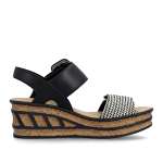 náhled Dámské sandály RIEKER 68172-00 černá S6