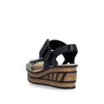 náhled Dámské sandály RIEKER 68172-00 černá S6