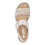 náhled Dámské sandály RIEKER 68172-60 béžová S6