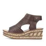 náhled Dámské sandály RIEKER 68185-24 hnědá S6