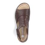 náhled Dámské sandály RIEKER 68185-24 hnědá S6