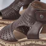 náhled Dámské sandály RIEKER 68185-24 hnědá S6