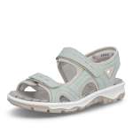 detail Dámské sandály RIEKER 68866-52 zelená S6