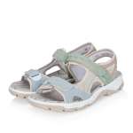 náhled Dámské sandály RIEKER 68866-94 modrá S6