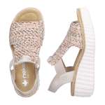 náhled Dámské sandály RIEKER 69172-60 béžová S6